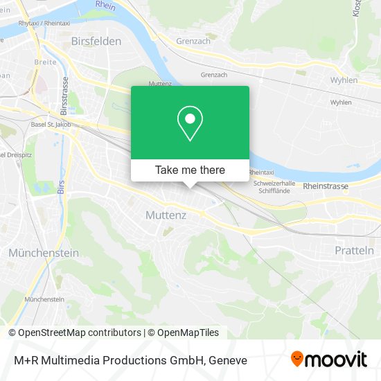 M+R Multimedia Productions GmbH map