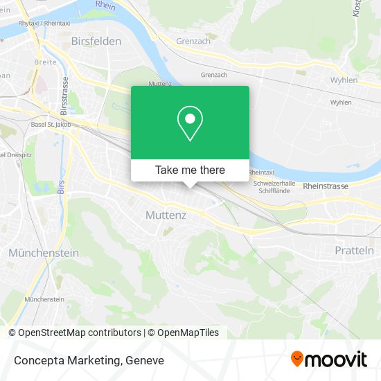 Concepta Marketing map