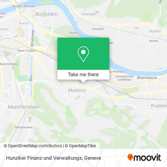 Hunziker Finanz-und Verwaltungs map