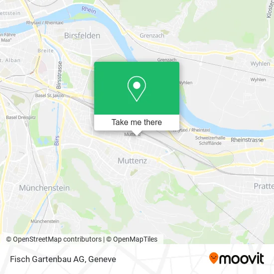 Fisch Gartenbau AG map