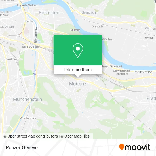 Polizei map