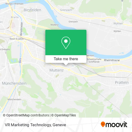 VR Marketing Technology map