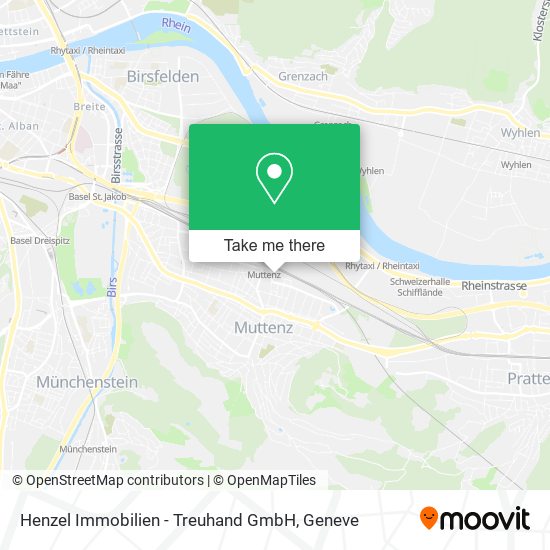 Henzel Immobilien - Treuhand GmbH map