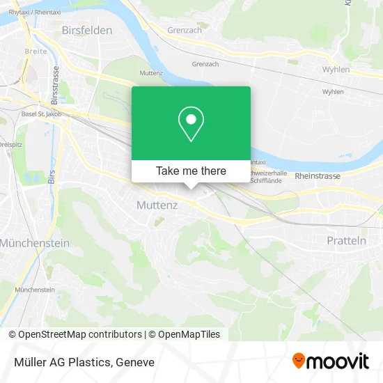 Müller AG Plastics map