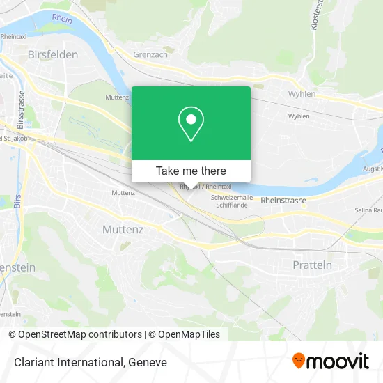 Clariant International map