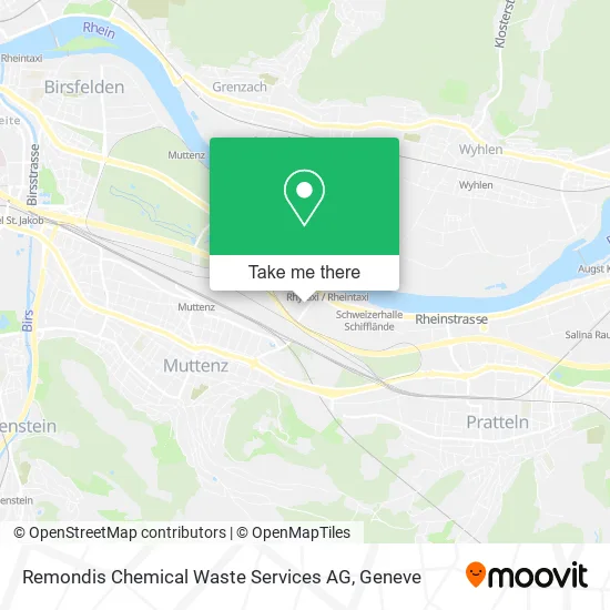 Remondis Chemical Waste Services AG map