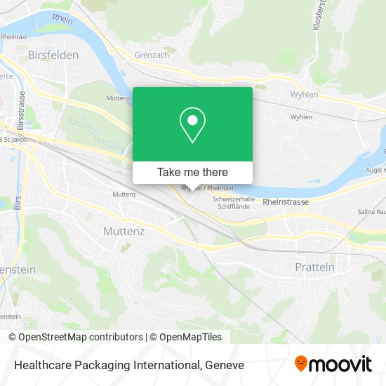 Healthcare Packaging International map