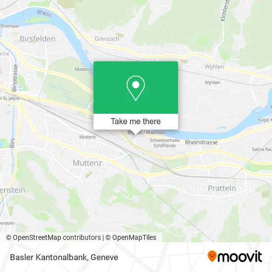 Basler Kantonalbank map