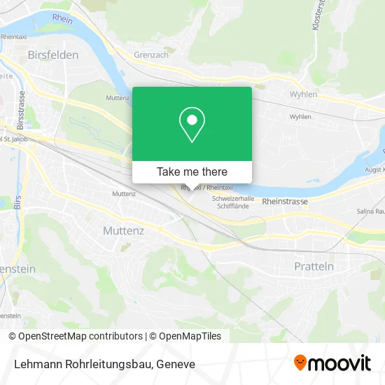 Lehmann Rohrleitungsbau map