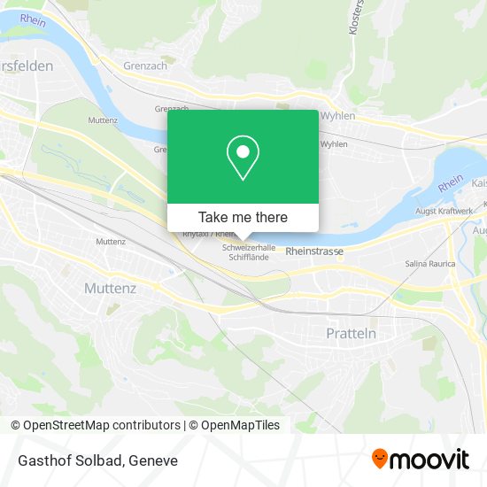 Gasthof Solbad map