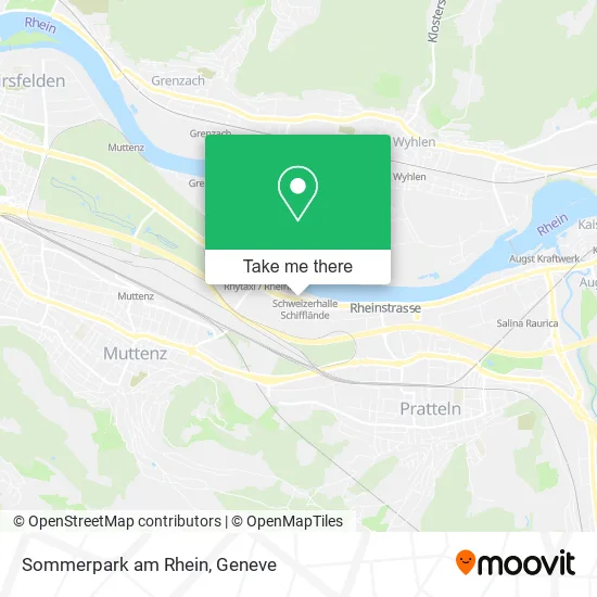 Sommerpark am Rhein plan