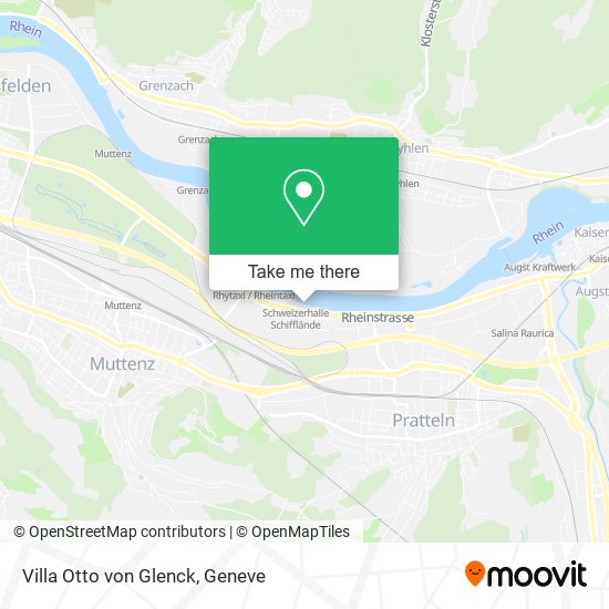 Villa Otto von Glenck map