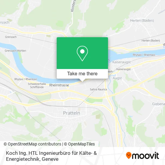 Koch Ing. HTL Ingenieurbüro für Kälte- & Energietechnik map