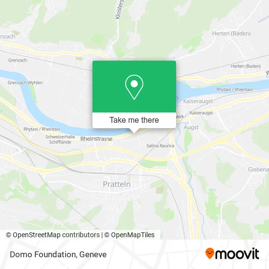 Domo Foundation map