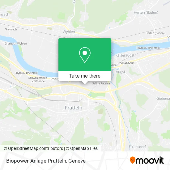 Biopower-Anlage Pratteln map