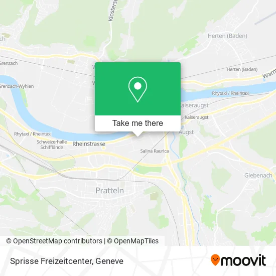 Sprisse Freizeitcenter map