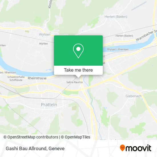 Gashi Bau Allround map