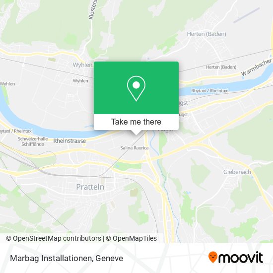 Marbag Installationen map