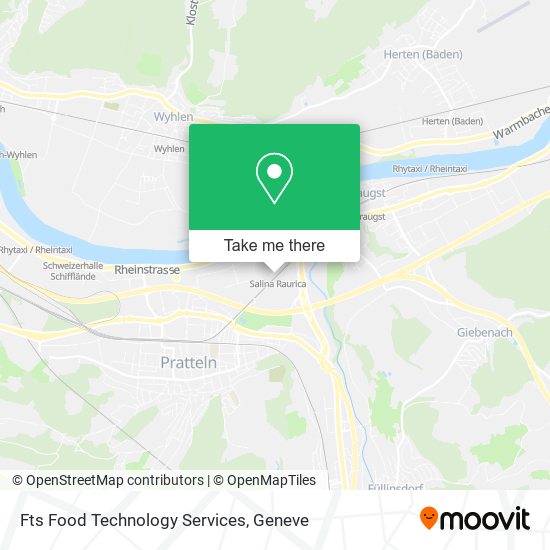 Fts Food Technology Services map