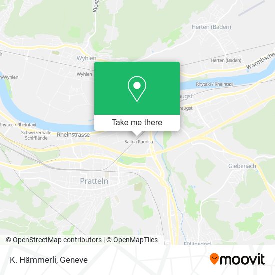 K. Hämmerli map