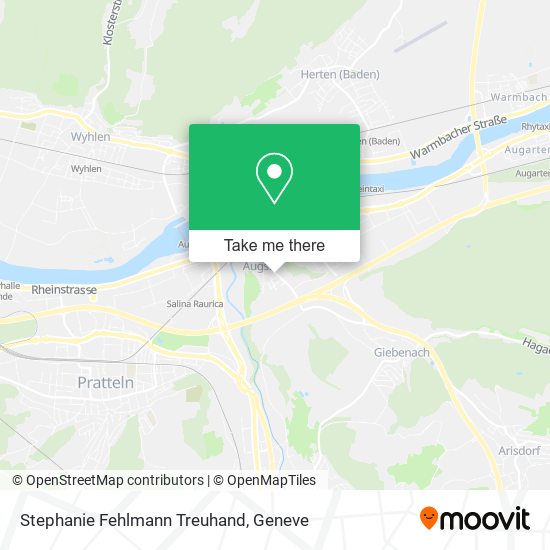 Stephanie Fehlmann Treuhand map