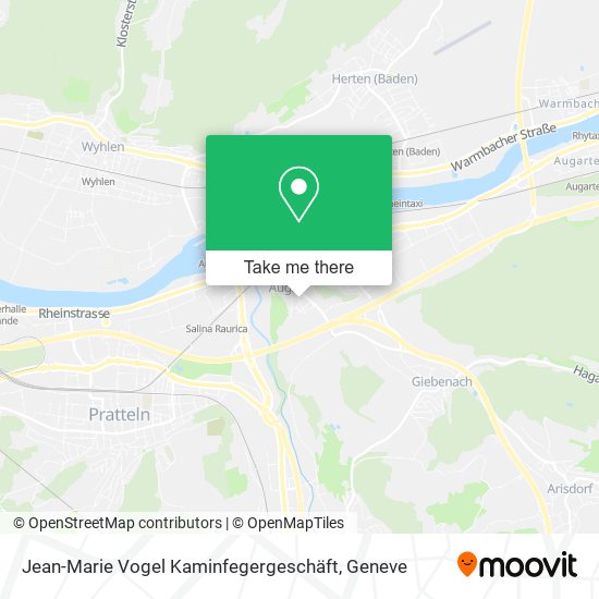 Jean-Marie Vogel Kaminfegergeschäft map