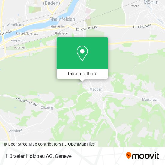 Hürzeler Holzbau AG map