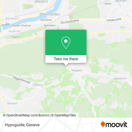 Hypoguide map