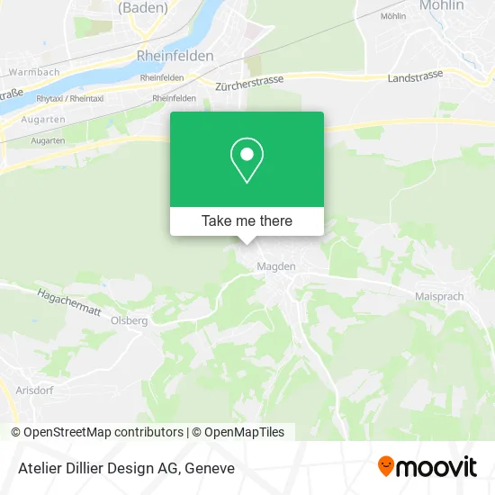 Atelier Dillier Design AG map