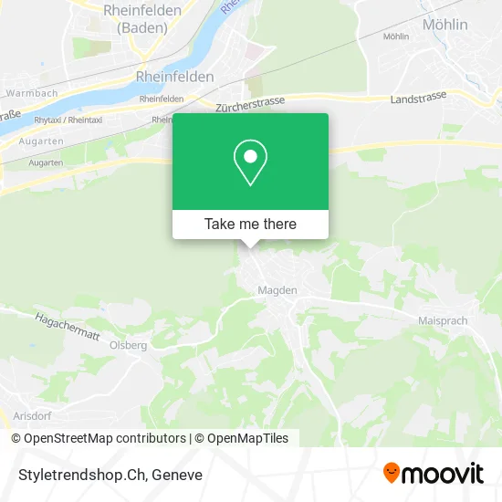 Styletrendshop.Ch map