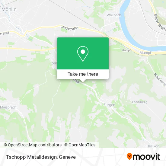 Tschopp Metalldesign map