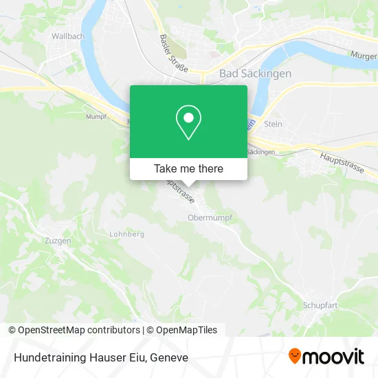 Hundetraining Hauser Eiu map
