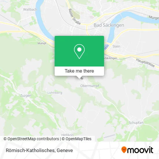 Römisch-Katholisches map