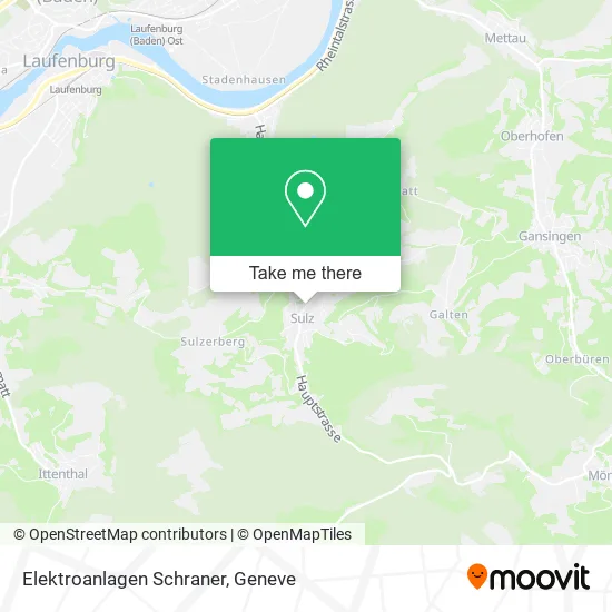 Elektroanlagen Schraner map