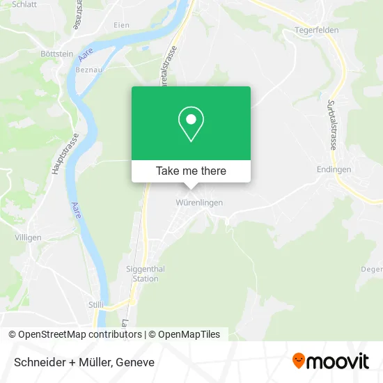 Schneider + Müller map