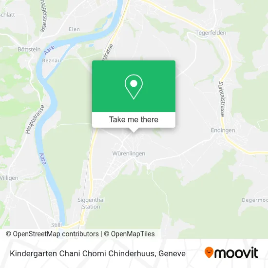 Kindergarten Chani Chomi Chinderhuus map