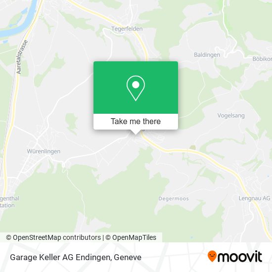 Garage Keller AG Endingen map