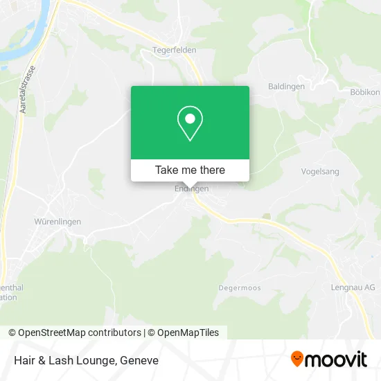 Hair & Lash Lounge map