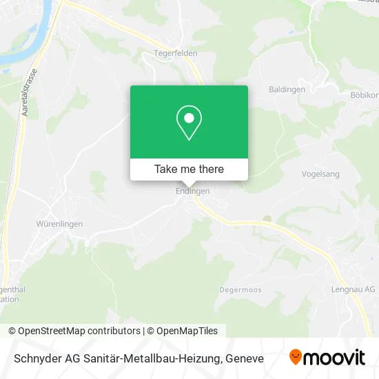 Schnyder AG Sanitär-Metallbau-Heizung map