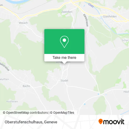 Oberstufenschulhaus map