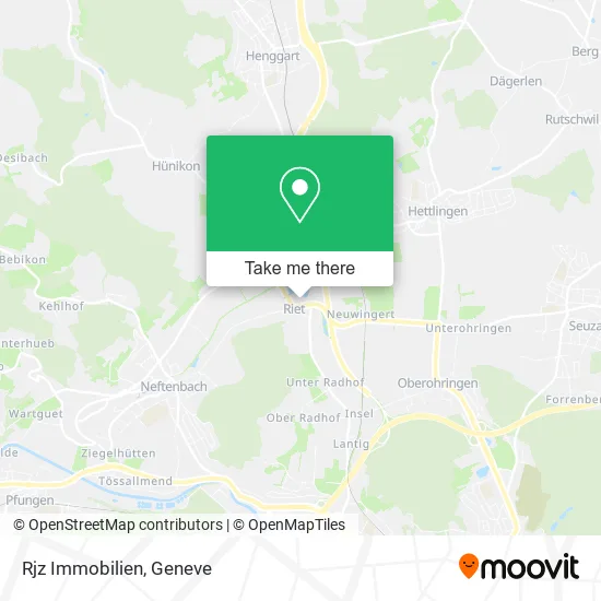 Rjz Immobilien map