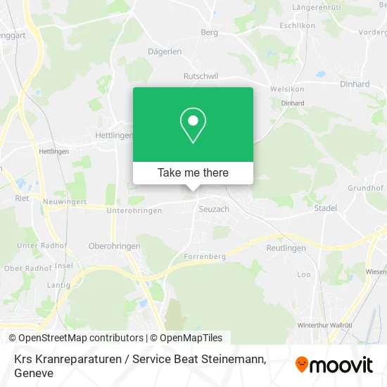 Krs Kranreparaturen / Service Beat Steinemann map