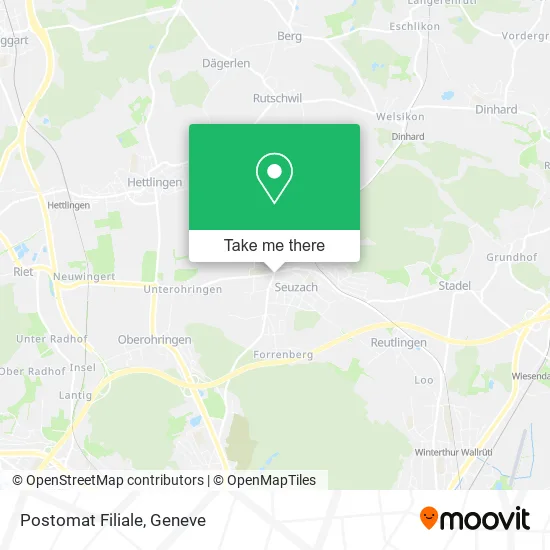 Postomat Filiale map