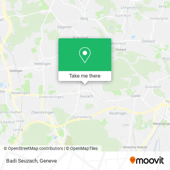 Badi Seuzach map