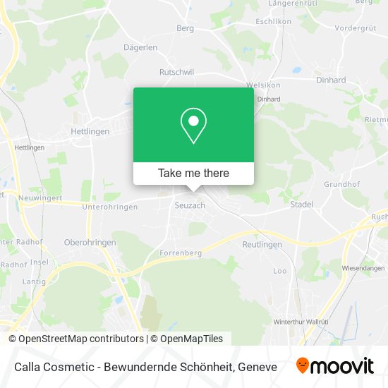 Calla Cosmetic - Bewundernde Schönheit map