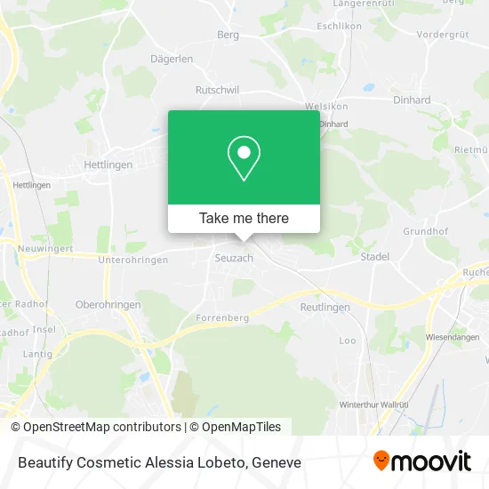 Beautify Cosmetic Alessia Lobeto map