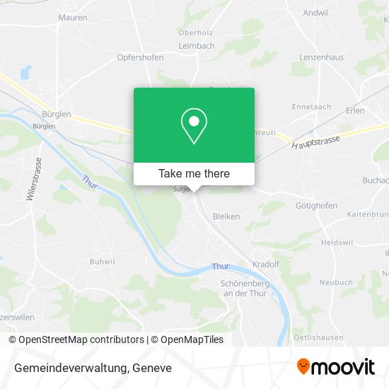 Gemeindeverwaltung map