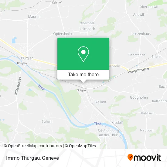 Immo Thurgau map