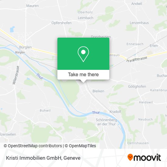 Kristi Immobilien GmbH map