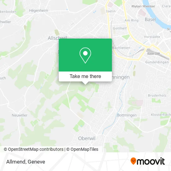 Allmend map